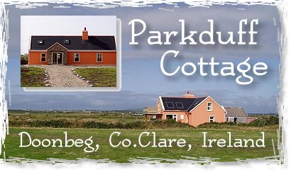 parkduff self catering holiday cottage doonbeg co.clare ireland